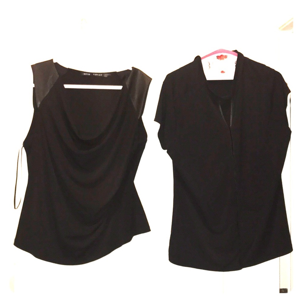 Two Black Blouses